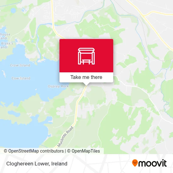 Cloghereen Lower map