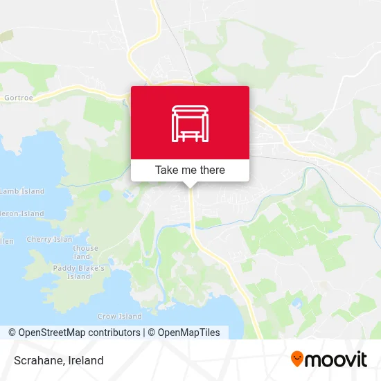 Scrahane map