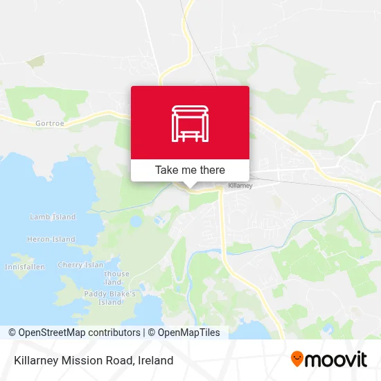 Killarney Mission Road map
