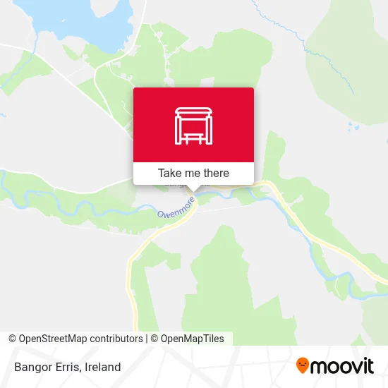 Bangor Erris map