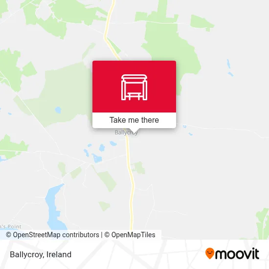 Ballycroy map