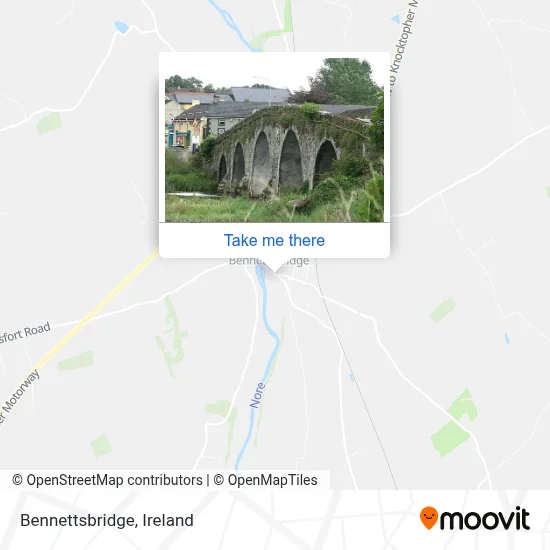 Bennettsbridge map