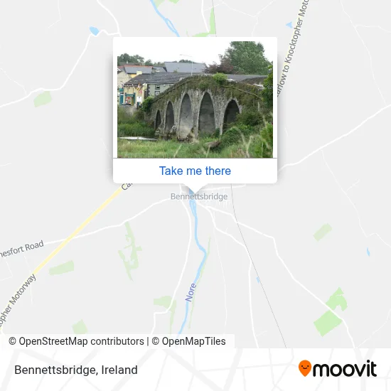 Bennettsbridge map