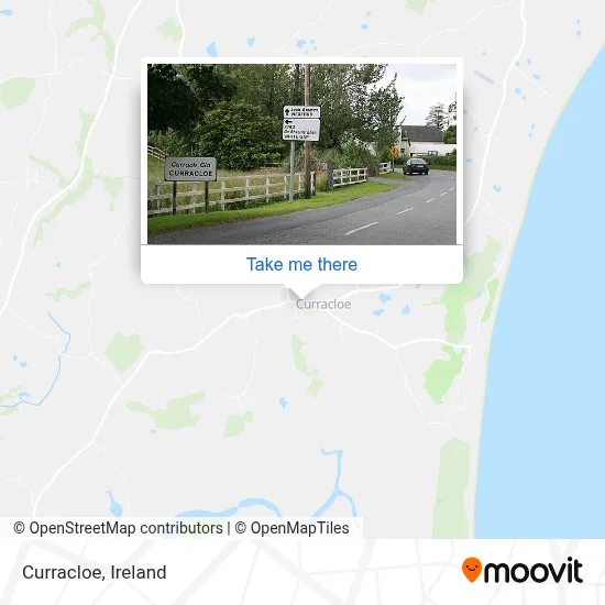 Curracloe map