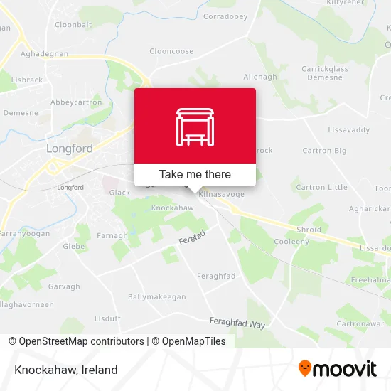 Knockahaw map
