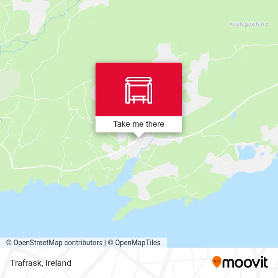 Trafrask map