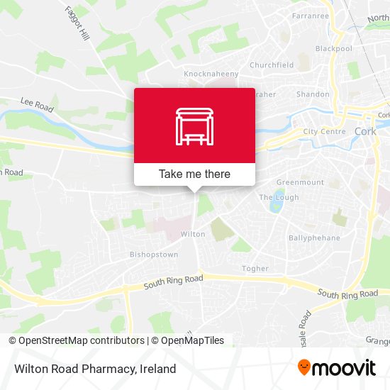 Wilton Road Pharmacy map