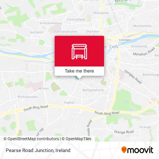 Pearse Road Junction map