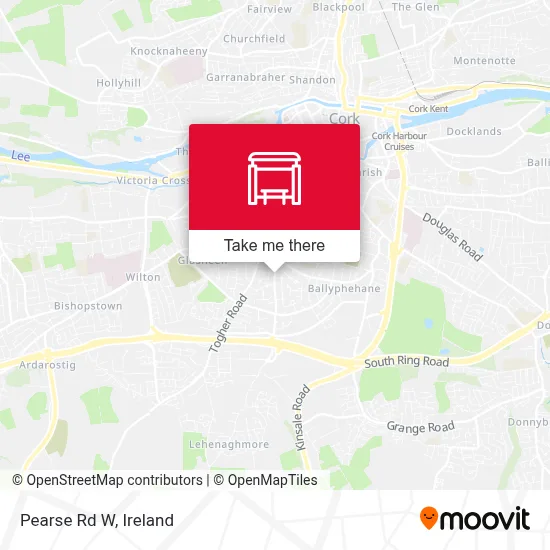 Pearse Rd W map