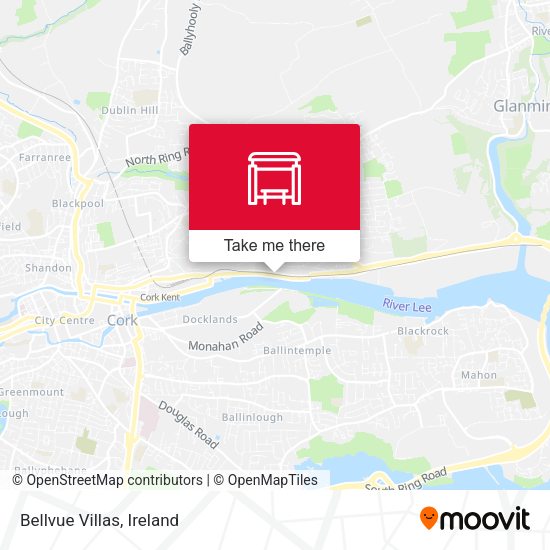 Bellvue Villas map