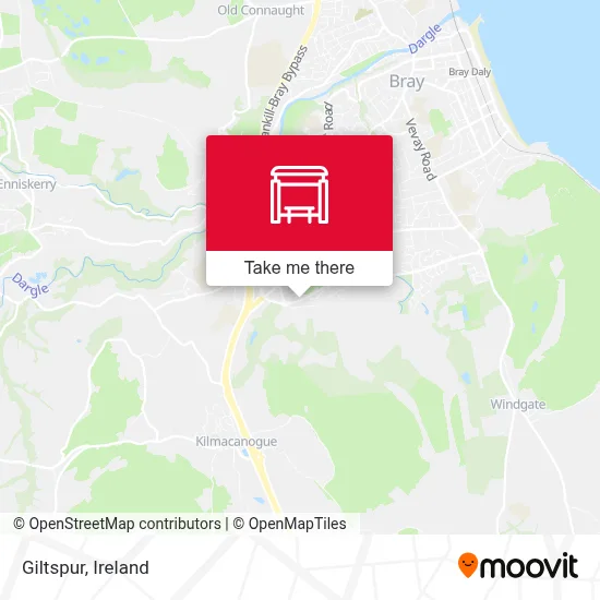 Giltspur map