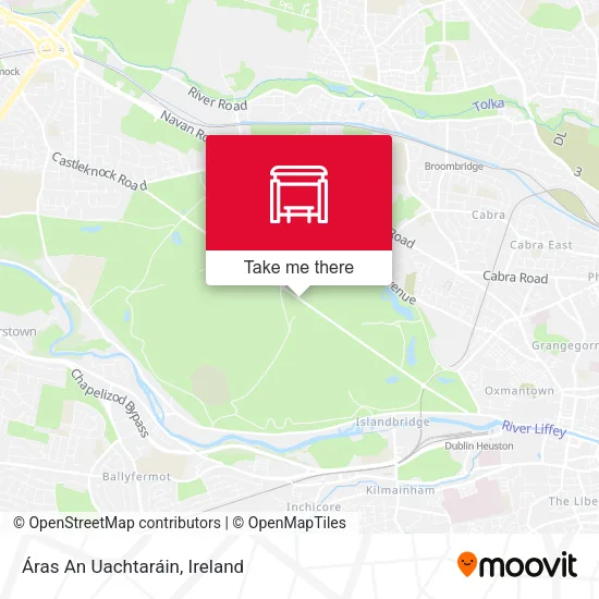 Áras An Uachtaráin map