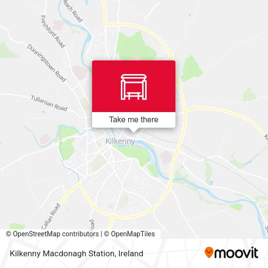 Kilkenny Macdonagh Station map
