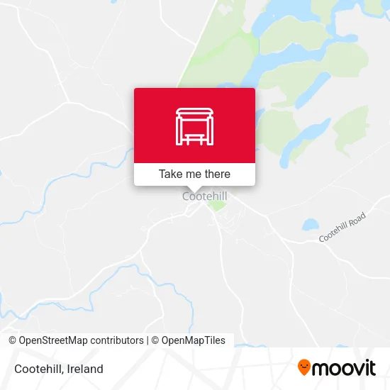 Cootehill map