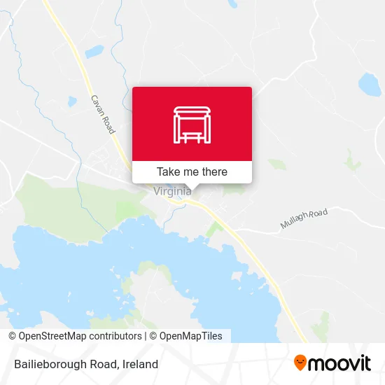 Bailieborough Road map