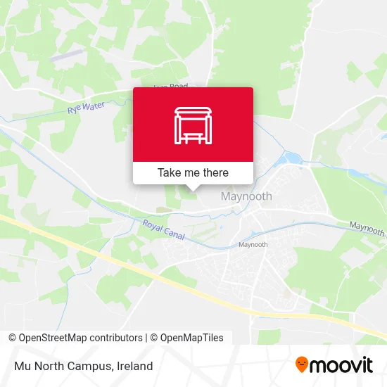 Mu North Campus map