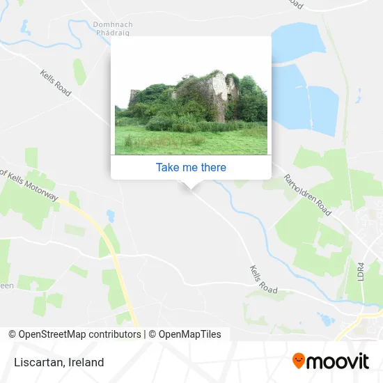 Liscartan map
