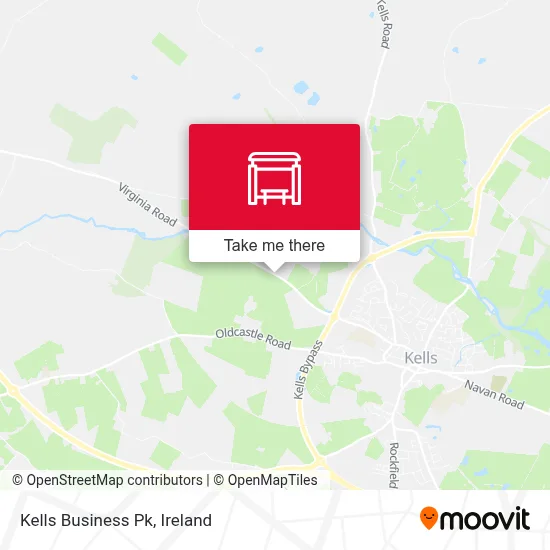 Kells Business Pk map