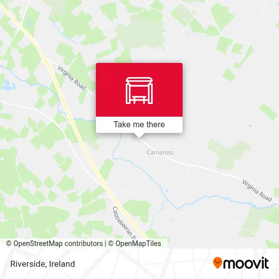 Riverside map