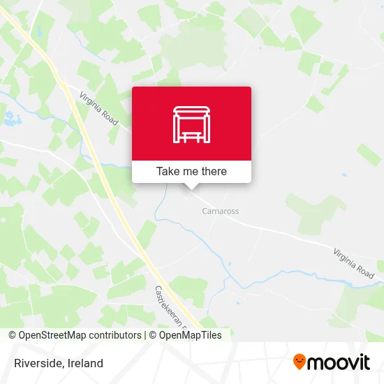 Riverside map