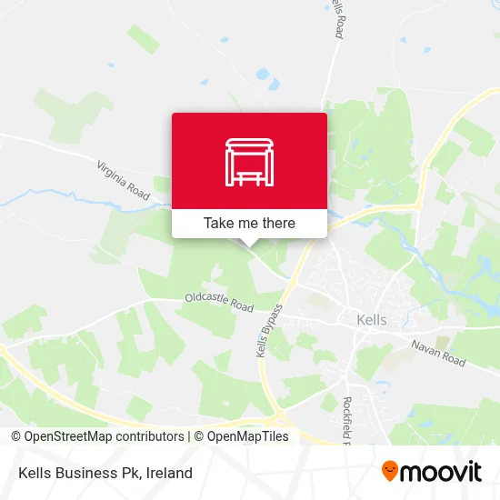 Kells Business Pk map