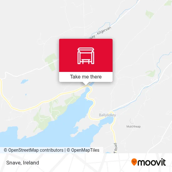 Snave map