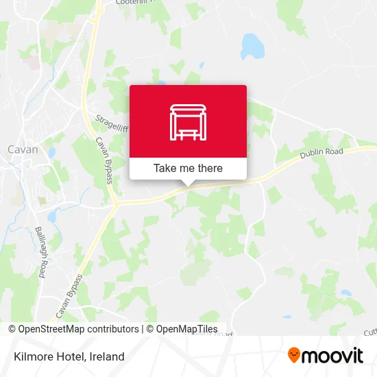 Kilmore Hotel map