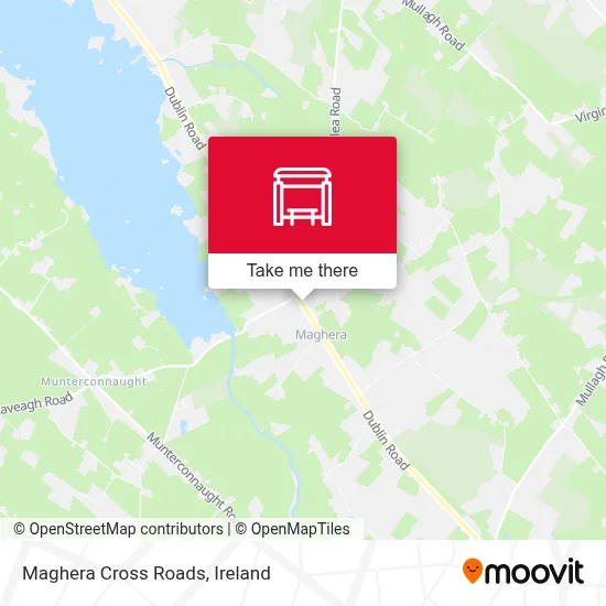 Maghera Cross Roads map