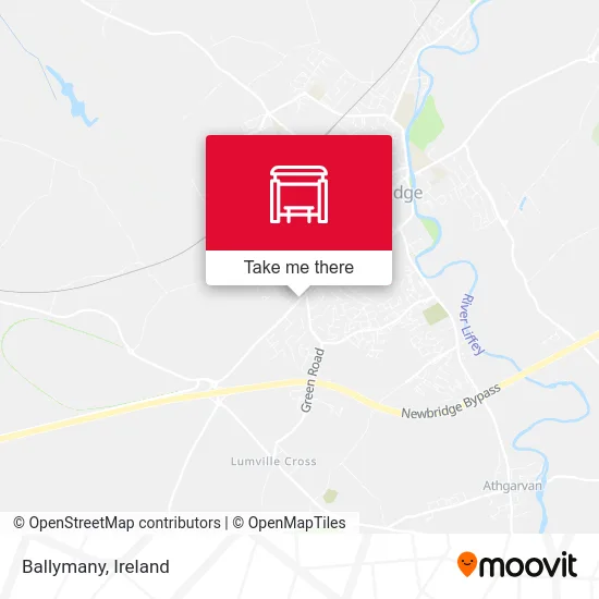 Ballymany map