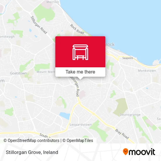 Stillorgan Grove map
