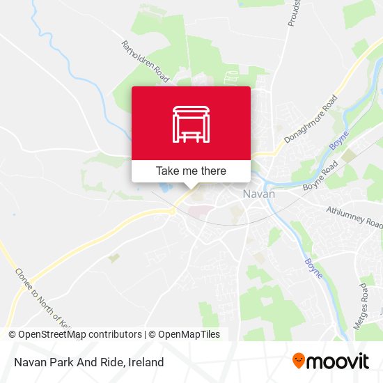 Navan Park And Ride map