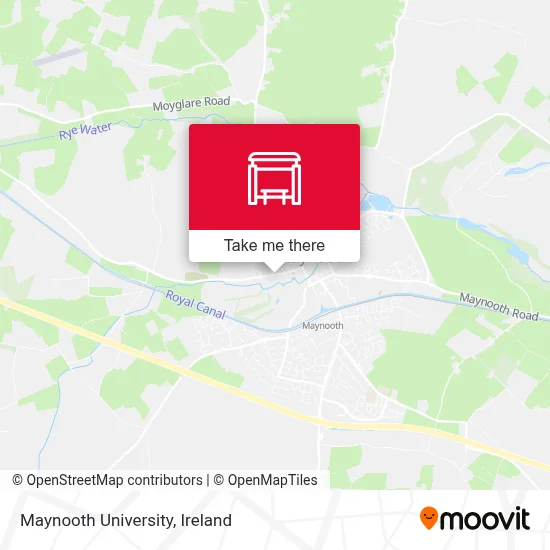 Maynooth University map