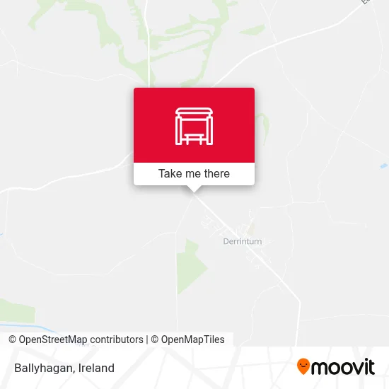 Ballyhagan map