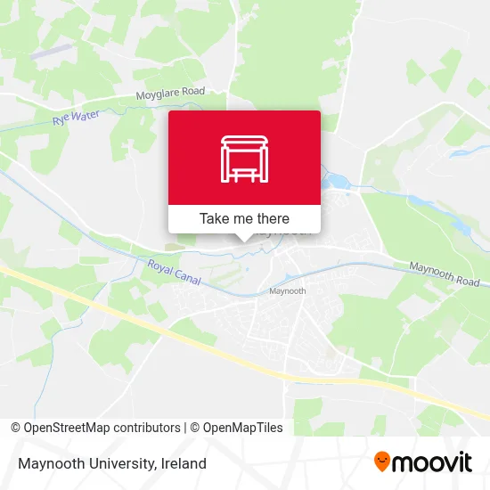 Maynooth University map