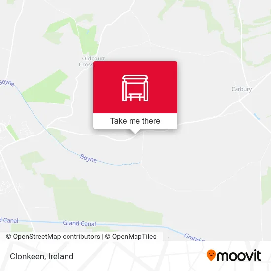 Clonkeen map