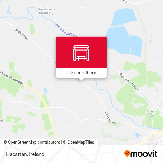 Liscartan map