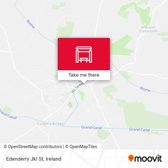 Edenderry Jkl St map