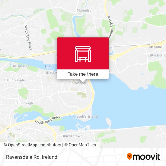 Ravensdale Rd map