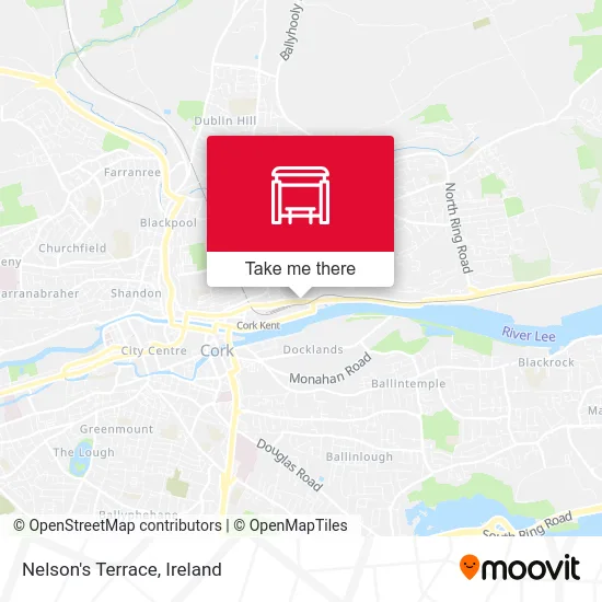 Nelson's Terrace map