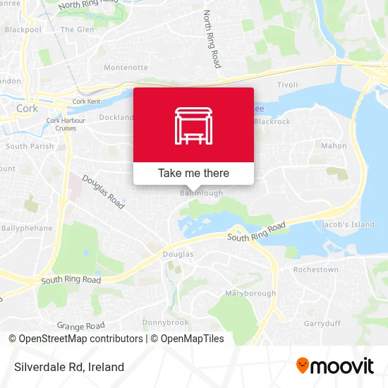 Silverdale Rd map