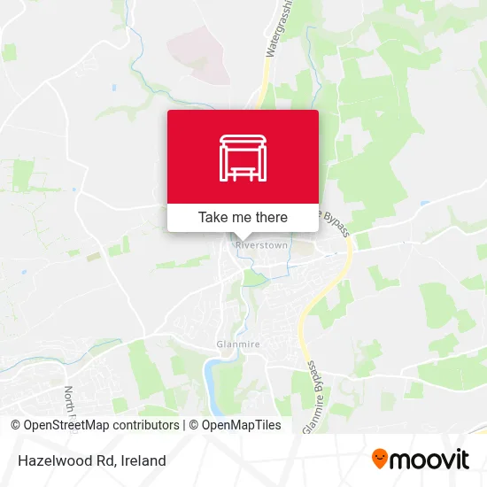 Hazelwood Rd map