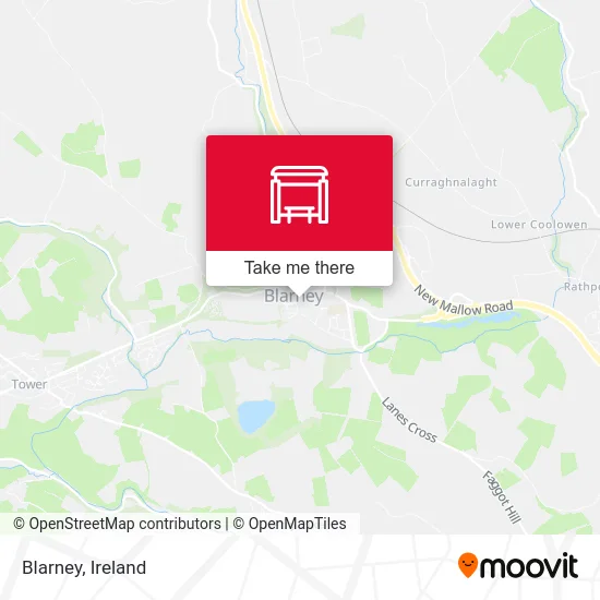 Blarney map