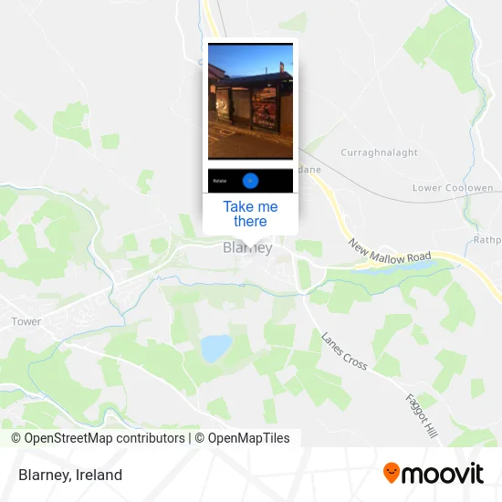 Blarney map