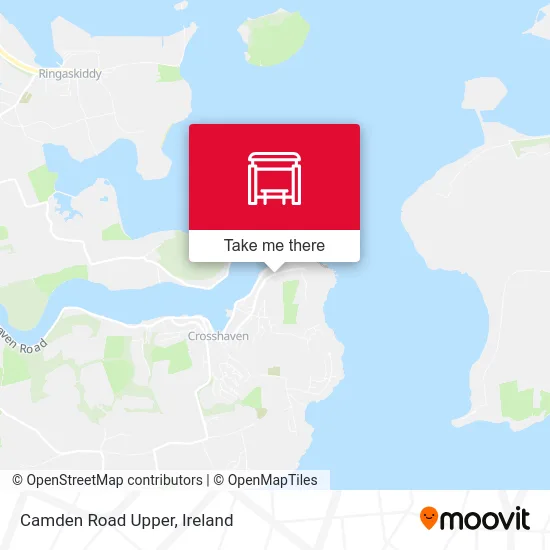 Camden Road Upper map