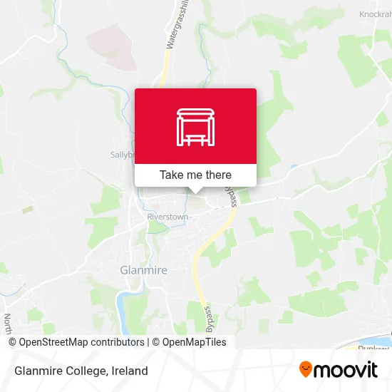Glanmire College map
