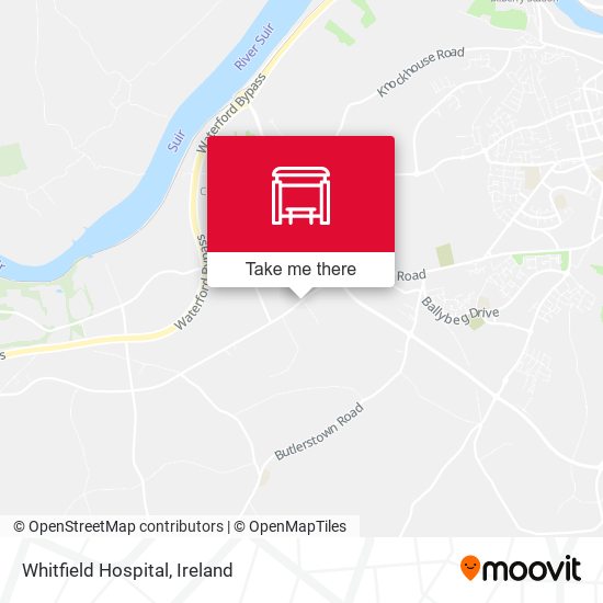 Whitfield Hospital map