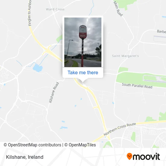 Kilshane map