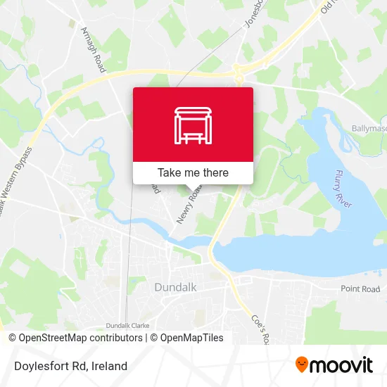 Doylesfort Rd map