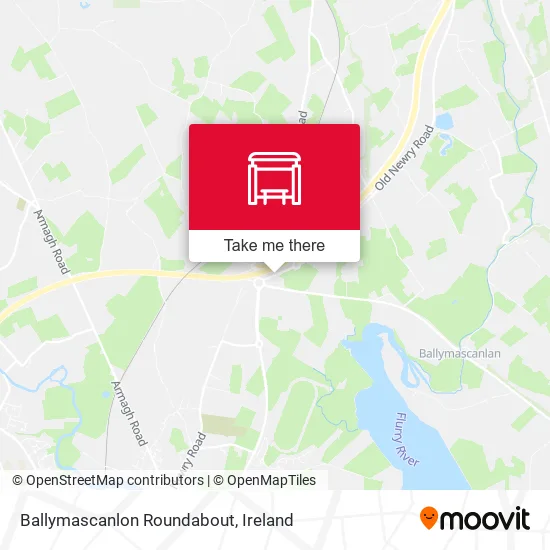 Ballymascanlan Roundabout map