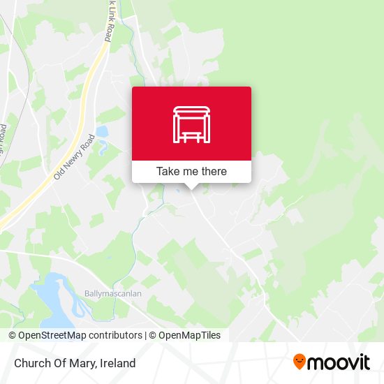 Church Of Mary map